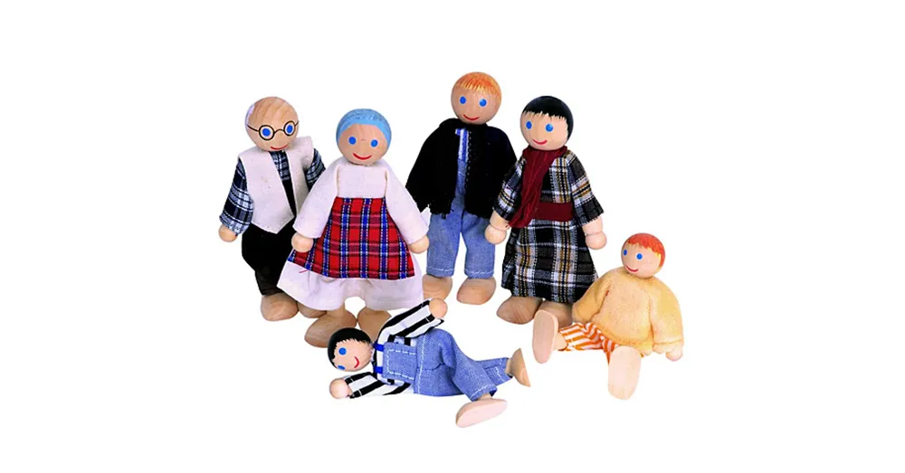 Legnépszerűbb Nagy család fa baba szett