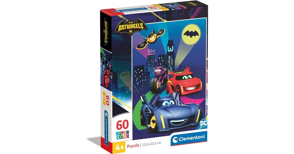 Szuper ajánlat Batwheels 60 db-os Supercolor puzzle – Clementoni