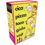 Cica, pizza, taco, gida, sajt társasjáték Expressz szállítás