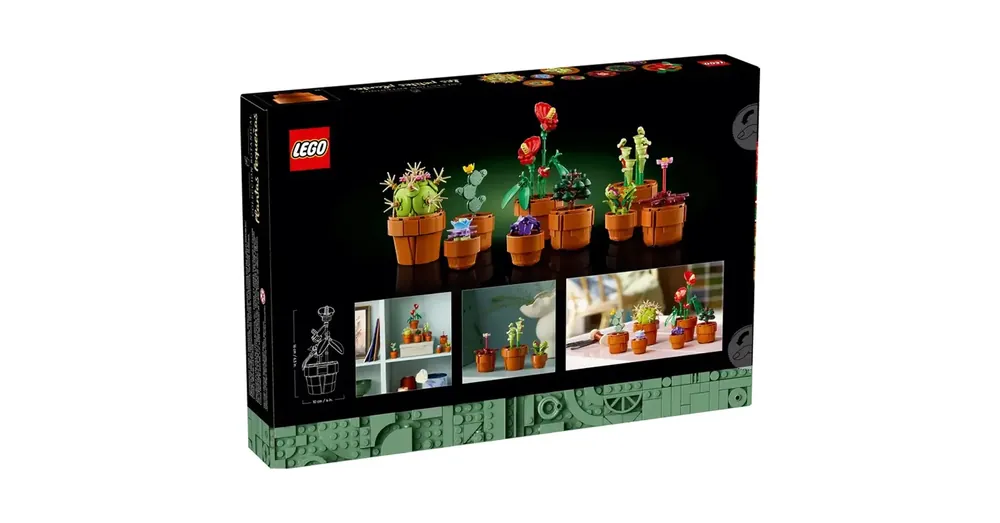 Vedd meg online Lego® Icons Apró cserepes növények (10329)