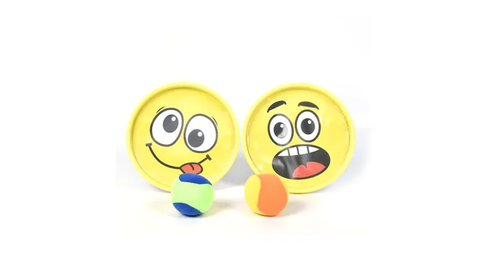 Kedvezményes ár Smiley mintás catch ball ügyességi játék szett