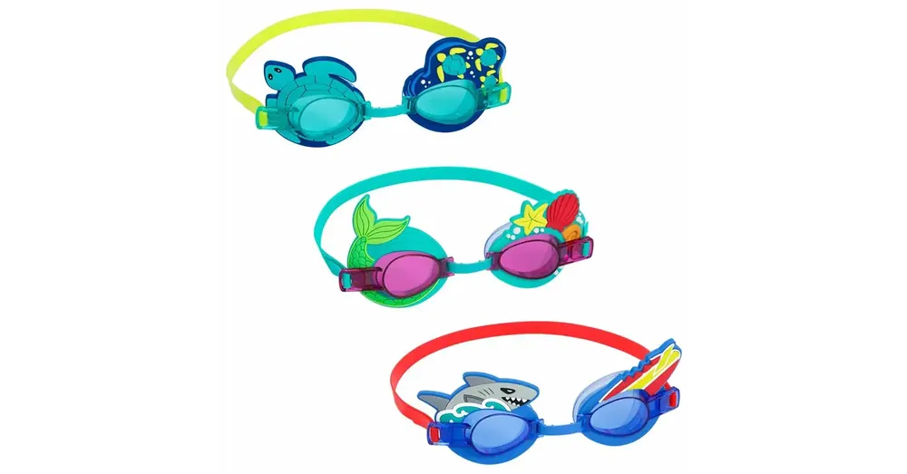Népszerű Bestway Aqua Pals™ tengeri állatos úszószemüveg háromféle változatban 1 db