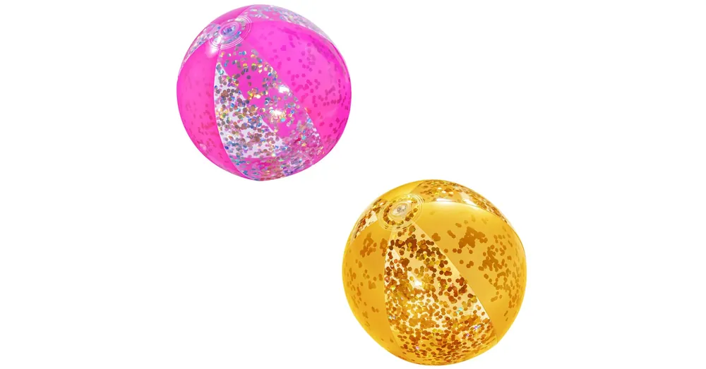 Legnépszerűbb Bestway Glitterrel töltött strandlabda kétféle változatban 41 cm