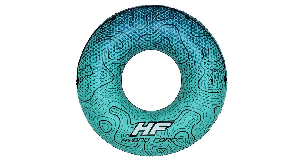 Korlátozott ajánlat Bestway Hydro-Force felfújható úszógumi biztonsági kapaszkodó kötéllel 119 cm
