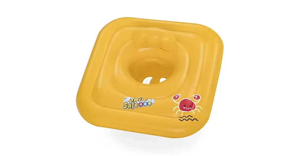 Bestway Swim Safe – Háromgyűrűs beülős baba úszógumi 76 cm Utolsó esély