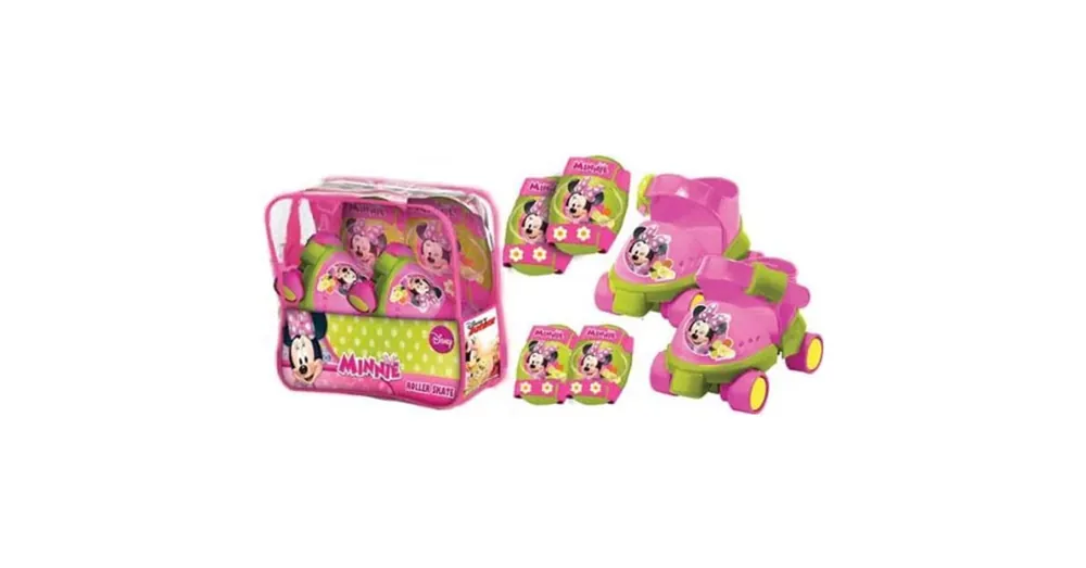 Minnie egér görkorcsolya védőfelszereléssel 22–29 méretben – Mondo Toys Legnépszerűbb