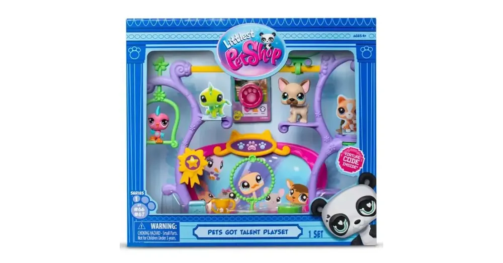 Népszerű Littlest Pet Shop Tehetséges állatok játékszett 2 db figurával, 1. széria