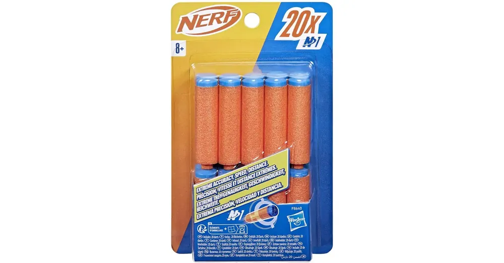 Nerf N-Series Szivacslövő töltény utántöltő 20 db-os szett – Hasbro Árengedmény