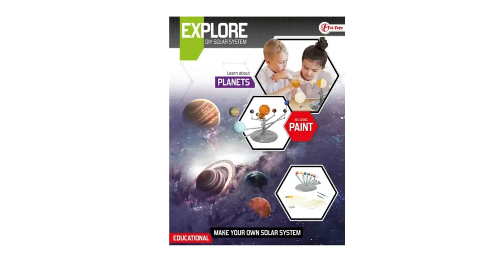 Expressz kézbesítés Explore Factory Készítsd el a naprendszert tudományos szett