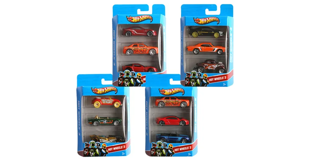 Outlet Hot Wheels kisautók (3 darabos)