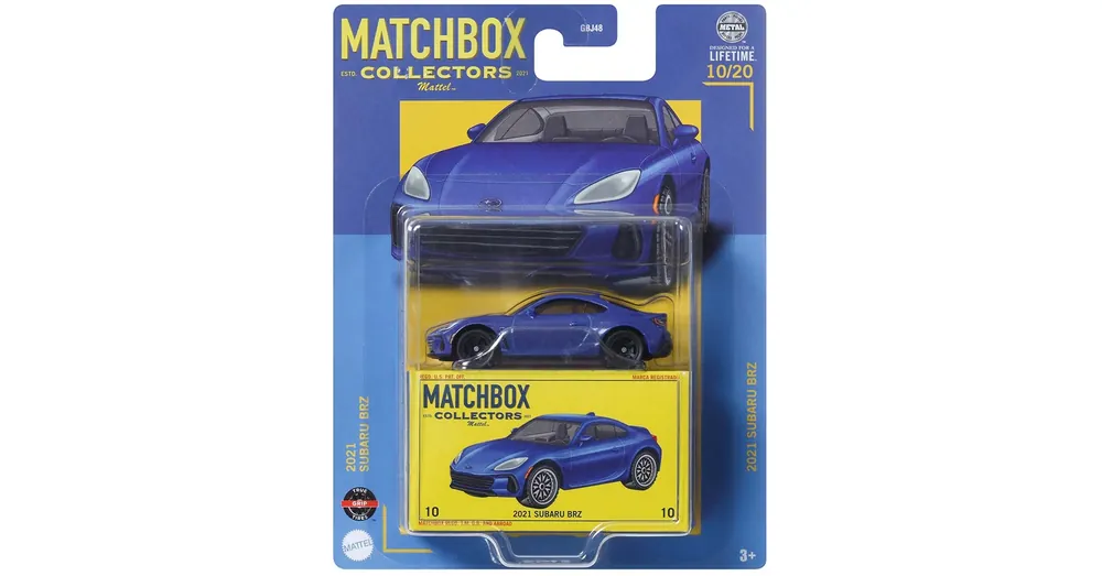 Matchbox Collectors ‘21 Subaru BRZ gyűjtői kisautó 1/64-es méretarány – Mattel Kedvezmény