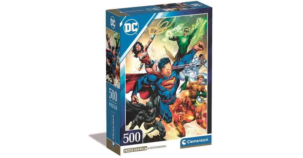High Quality Collection – DC Comic 500 db-os puzzle – Clementoni Gyors kiszállítás