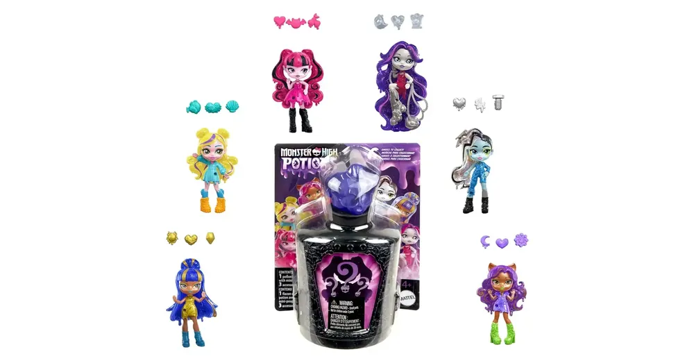 Monster High Rémreveal meglepetés baba kiegészítővel – Mattel Vedd meg most