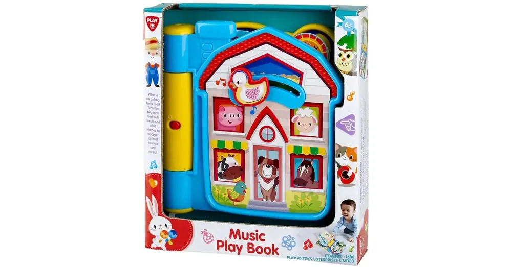 Expressz kézbesítés Playgo Állatfarmi élet zenélő Mesekönyv