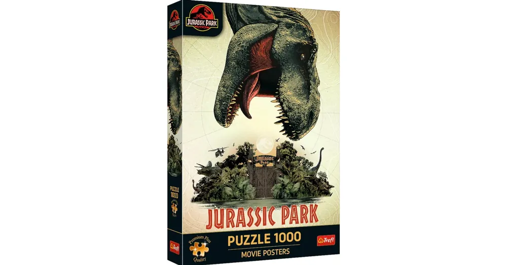 Jurassic Park 1000 db-os prémium plusz puzzle – Trefl Gyors szállítás