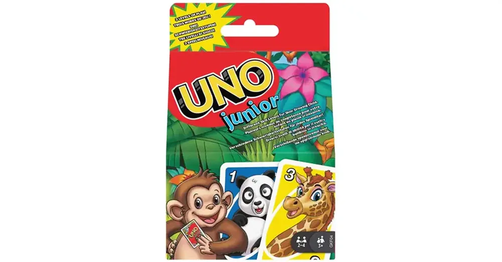 Csak ma UNO Junior állatos kártyajáték – Mattel