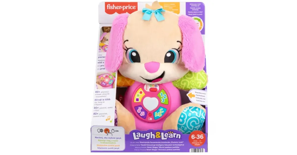 Gyors szállítás Fisher-Price Tanuló kutyus hugi új kiadás – Mattel