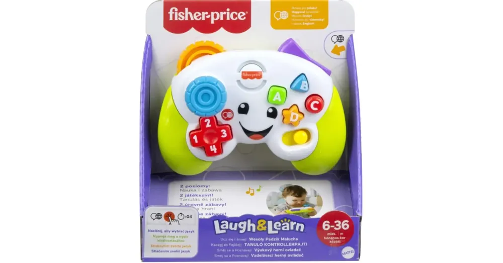 Olcsó Fisher-Price Kacagj és Fejlődj – Tanuló Kontroller – Mattel