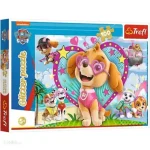 Akciós ár Mancs Őrjárat Tündöklő Skye 100 db-os csillámló puzzle – Trefl