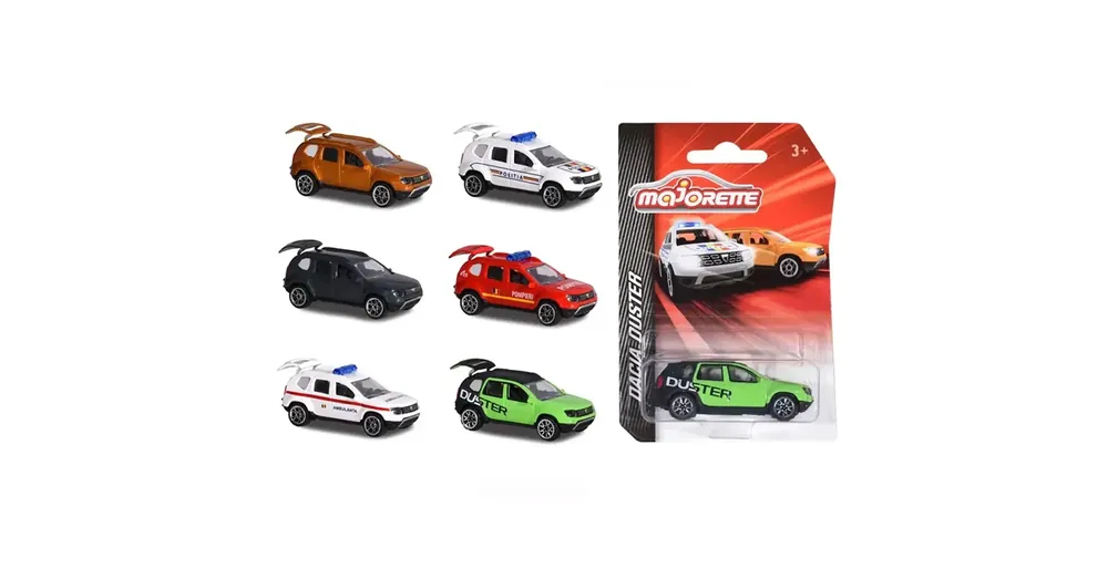 Szuper ajánlat Majorette Dacia Duster autómodellek többféle változatban 1/64 1 db – Simba Toys
