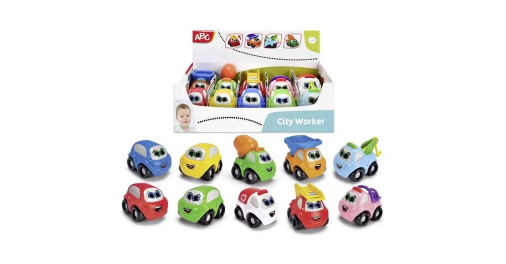 ABC Mosolygós városi munkagépek többféle változatban 1 db – Simba Toys Biztonságos fizetés