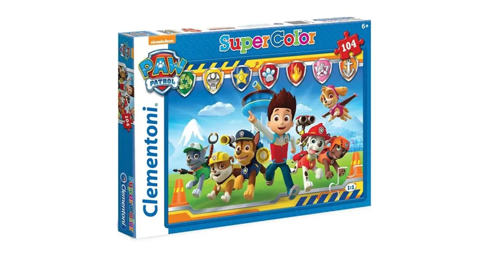 Rendeld meg most Mancs őrjárat A csapat Supercolor puzzle 104 db-os – Clementoni