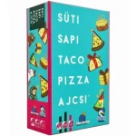 Süti, sapi, taco, pizza, ajcsi társasjáték Különleges ajánlat