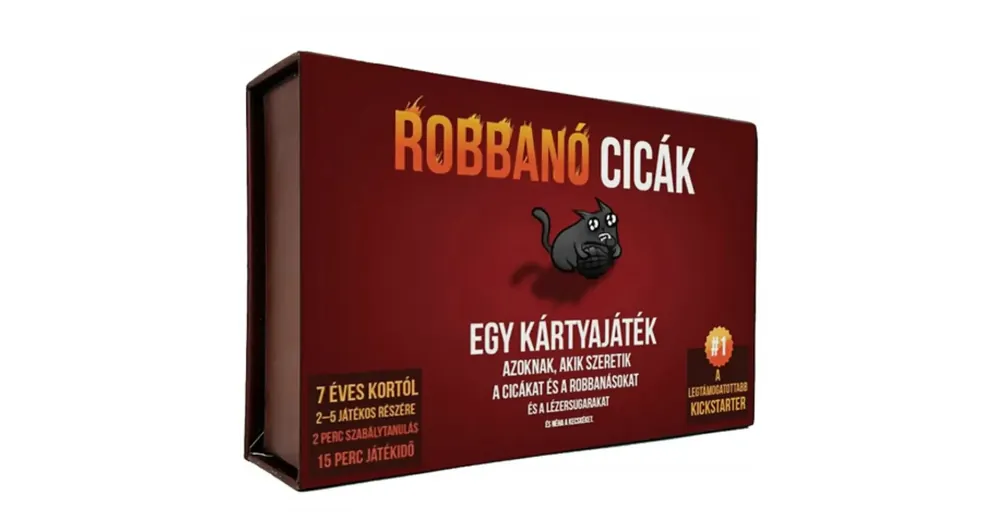 Rendeld meg most Robbanó cicák társasjáték