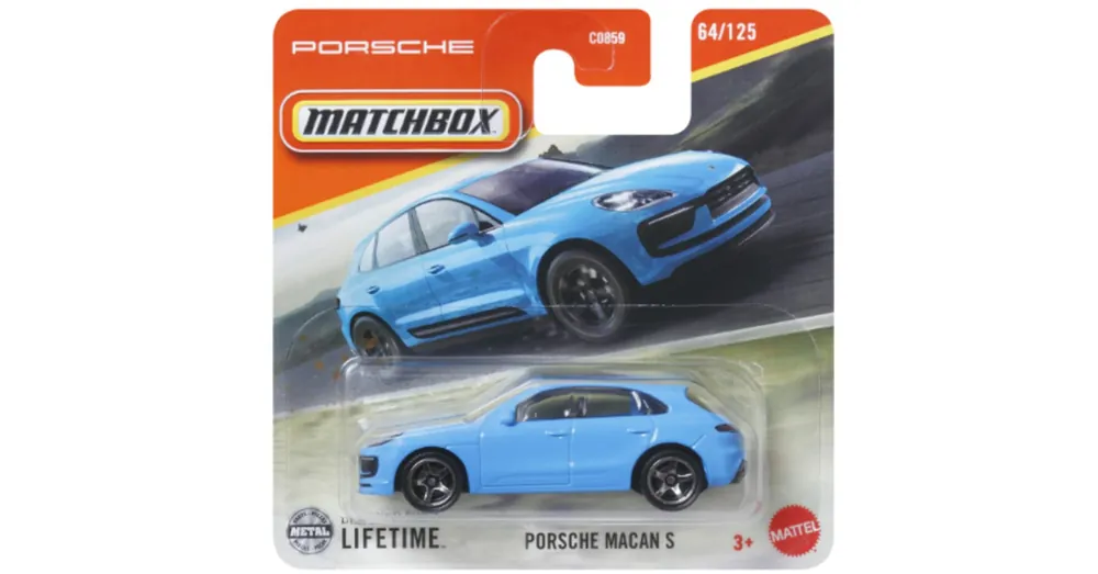 Matchbox Porsche Macan S kisautó 1/64 – Mattel Különleges ajánlat