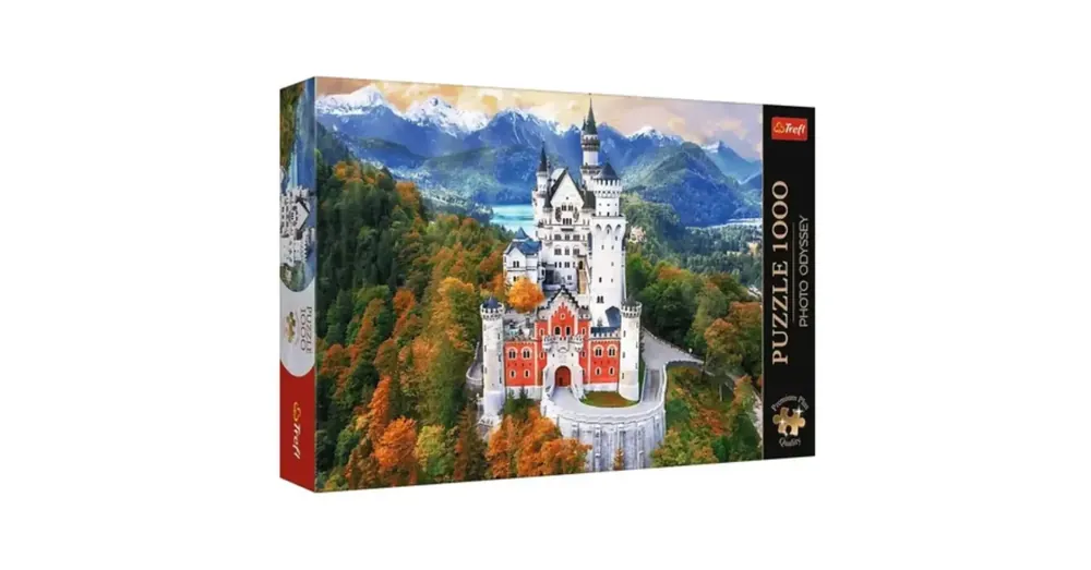 Neuschwanstein Photo Odyssey 1000 db-os prémium puzzle – Trefl Szezonális akció