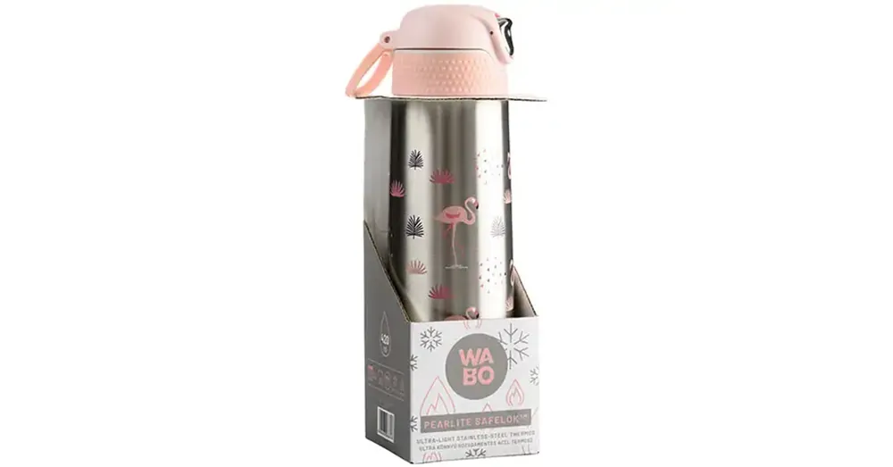Legnépszerűbb Nebulo Wabo ezüst flamingós acél termosz 450ml