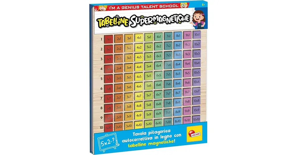 Árcsökkenés I‘m Genius Mágneses szorzótábla – Lisciani