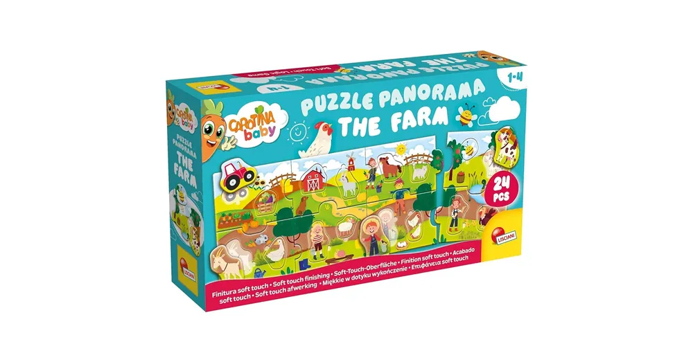 Ajánlat Carotina baby Panoráma bébi puzzle 24 db-os – A Farm – Lisciani