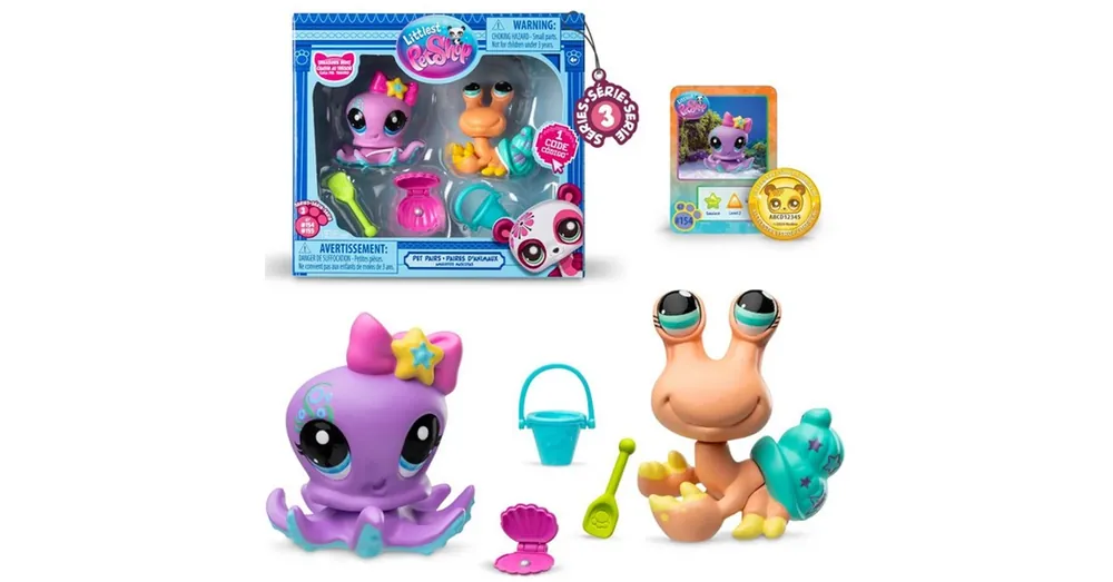 Alacsony ár Littlest Pet Shop Dupla kisállat figura csomag S3 többféle változatban 1 db