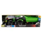 Expressz kézbesítés LENA Worxx Deutz-Fahr Agrotron 7250 TTV traktor pótkocsival dobozban 74 cm
