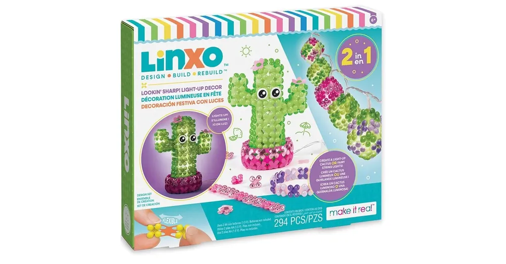 Újdonság Make It Real Linxo Világító kaktusz