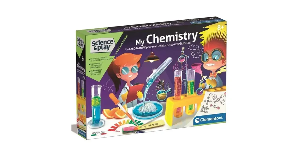Legkelendőbb Science Play Az én kémiai laborom játékszett – Clementoni