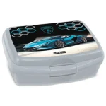 Végkiárusítás ArsUna Lamborghini szürke uzsonnás doboz 16,5×6x13,5 cm