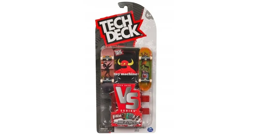 Gyors kiszállítás Tech Deck Toy Machine VS. széria fingerboard ujjgördeszka szett – Spin Master
