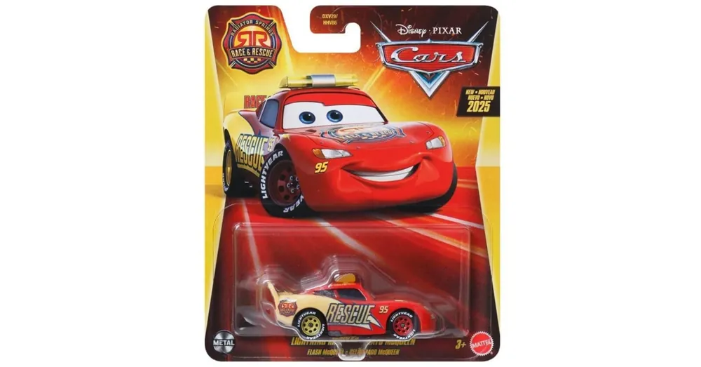Biztonságos fizetés Verdák Rescue Villám McQueen karakter kisautó 1/55 – Mattel