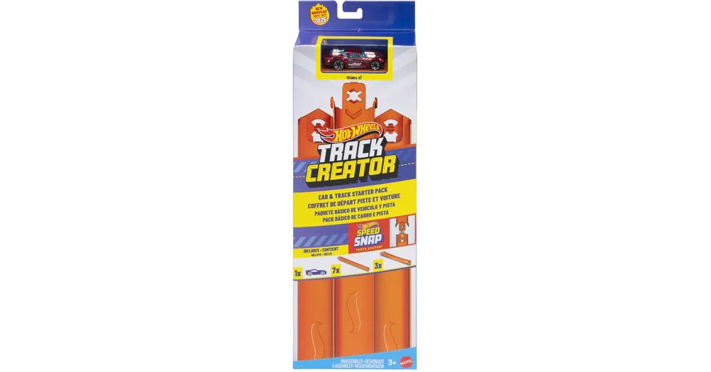 Alacsony ár Hot Wheels Track Creator Egyenes pályakészlet – Mattel