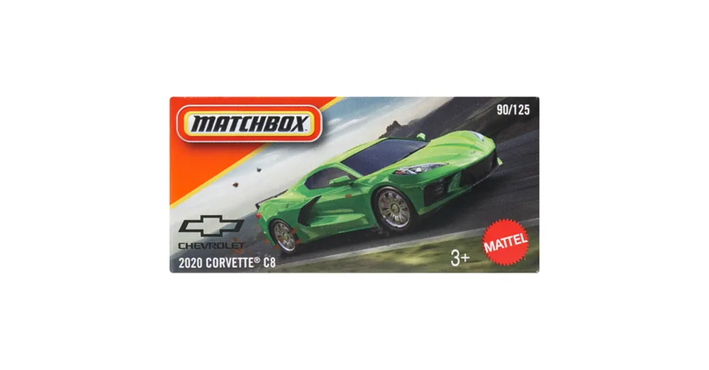 Matchbox Papírdobozos 2020 Chevrolet Corvette C8 kisautó 1/64 – Mattel Biztonságos vásárlás