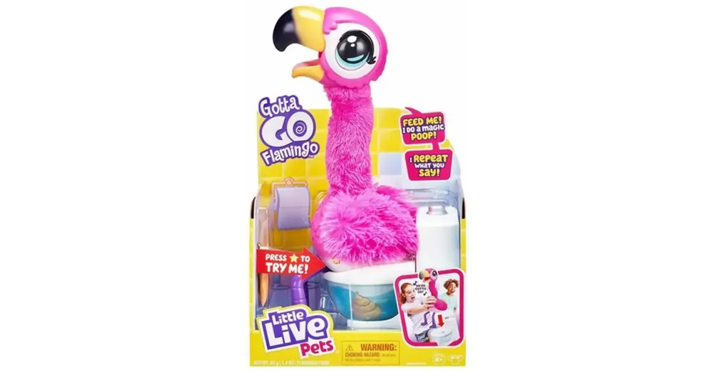 Újdonság Little Live Pets Potyi a flamingó