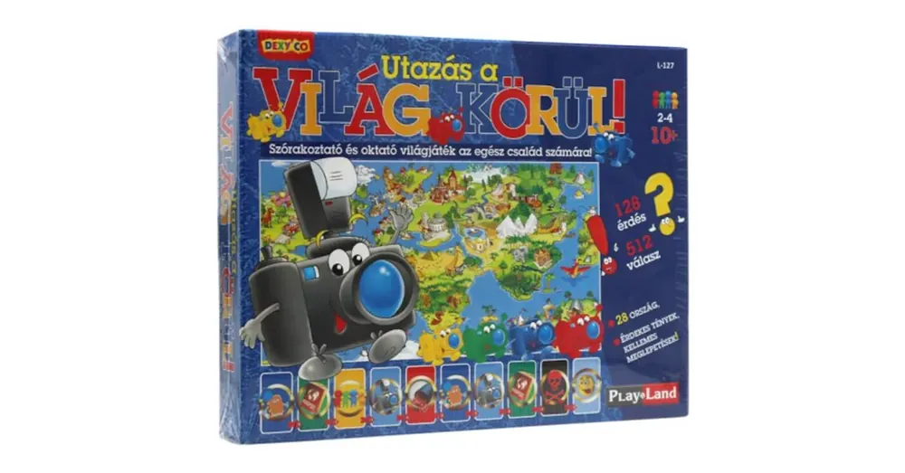 Playland Utazás a világ körül társajáték Csak ma