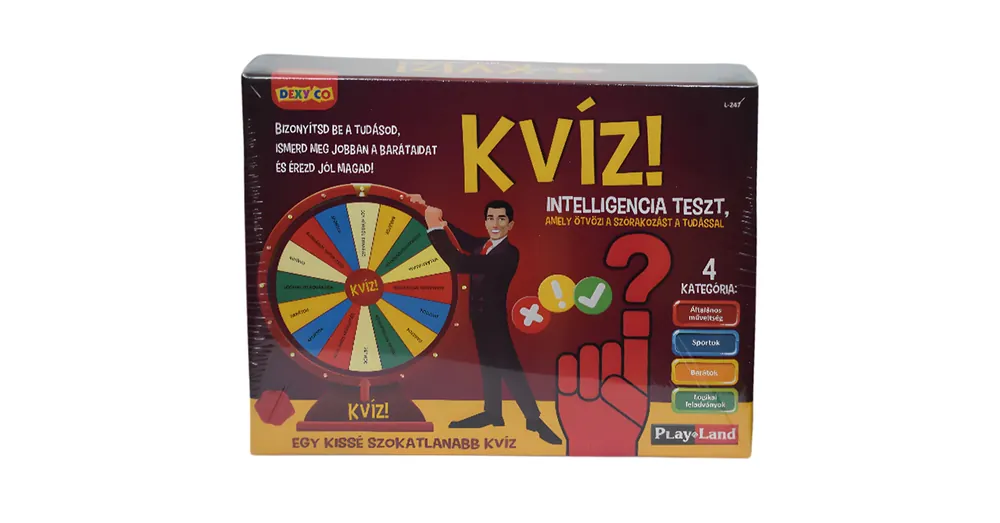 Playland Kvíz! társasjáték Népszerű
