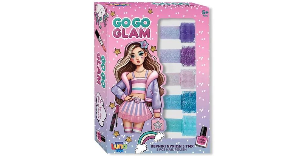 Luna GO-GO-Glam 5 db-os körömlakk szett Biztonságos vásárlás