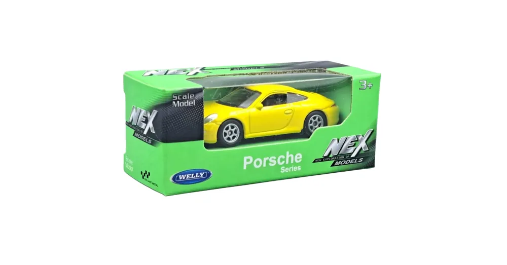 Rendeld meg most Welly Porsche 911 (991) Carrera S sárga fém kisautó modell 1/64