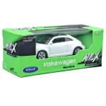 Welly Volkswagen Bogár fehér kisautó modell 1/64 Biztonságos fizetés
