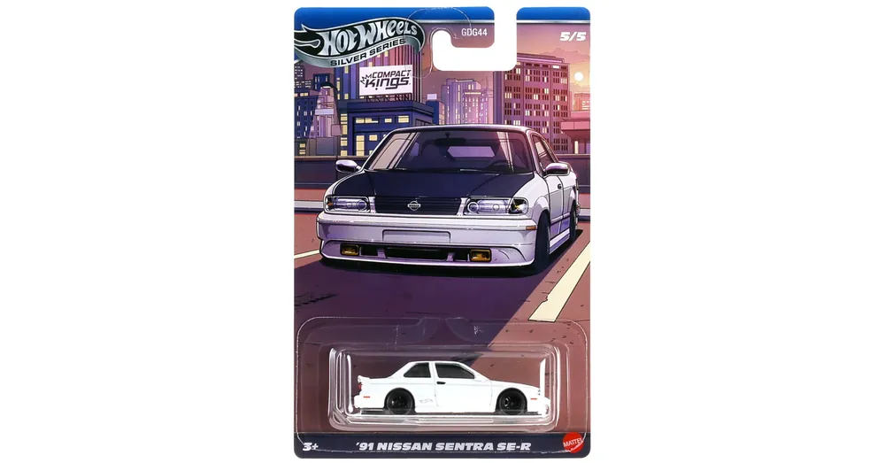 Hot Wheels ’91 Nissan Sentra SE-R klasszikus kisautó 1/64 – Mattel Olcsó