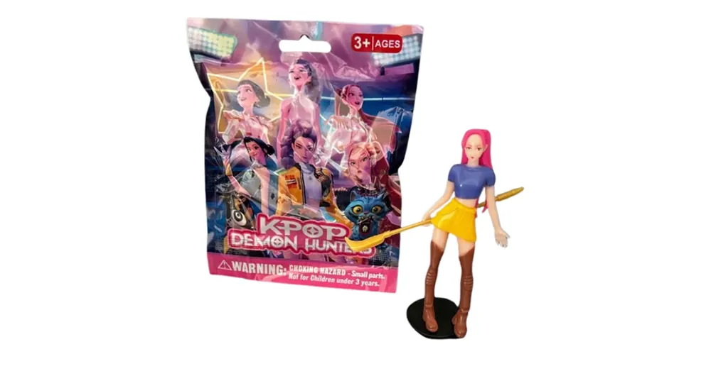 K-Pop Demon Hunters meglepetés figura kártyával Vedd meg most